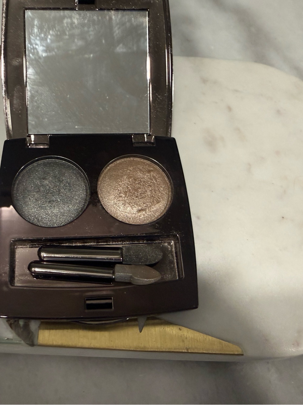 Chantecaille Le Chrome Luxe Eye Duo - Grand Canal Eyeshadow Duo Pallate - Picture 5 of 6